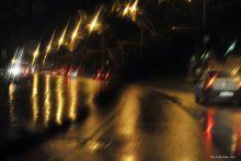 Night rain. / ***
