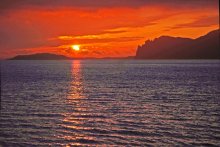 Sunset at the Karadag / ***