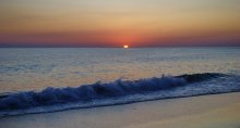 At sunset the day of Christmas ... / ____