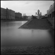 Podtop / Pinhol 60X60, Ilford delta 100