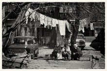 Old courtyard in Odessa. / ***