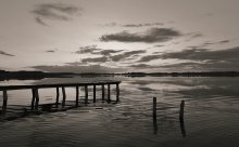 It was getting dark / .......
