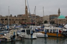 Port in the old city of Acre / ***