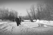the road / --------------