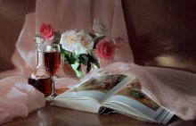 Romantik mit Rosen / ***