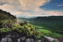 View Belbeksky valley. / ***