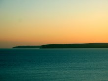 Evening. Cape. / ***