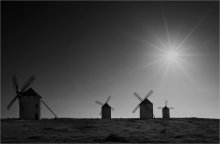 In anticipation of Don Quixote / Campo de la Criptana/