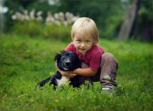 Tanya and a dog named Puppy ... / * * *
