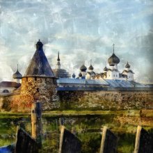 morning. Solovki / ***