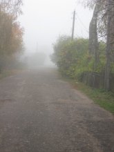 Let us go with you in this warm autumn, in the fog ... / ***