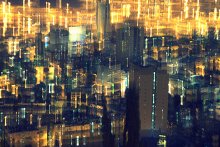 Der Rhythmus der Stadt bei Nacht / ***