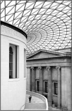 All alone / British museum in London