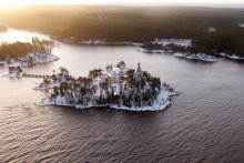 Valaam.Skit in the name of St. Nicholas. / ***