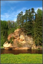 Zvarte rock / Amata, Latvia