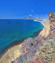 view from the cliffs on the 6th to the Cape Coast / ***