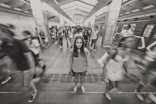 In the subway / ***