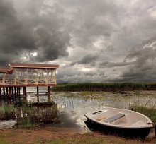 Before the rain / ))))))))