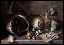 Still Life with Mushrooms / ***
