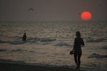 Encountering a new day. / ))))))))