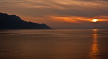 At sunset / ***