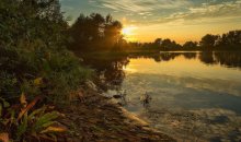 At sunset after rain / ***