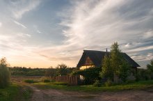 Evening in the village / *****