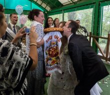 At the wedding / ***