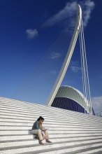 Focused / City of Arts and Sciences in Valencia/Spain