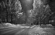 Night, street, lamp ... / ---- ---- ----