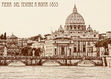 Tiber wütete / ***