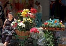 Blumen-Mädchen / ***