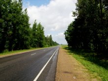 road in the rain / ***