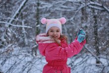 In zasnezhenoom forest / ****