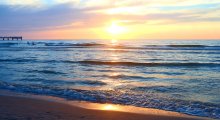 Sunset on the Baltic Sea / ***