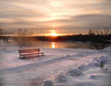 winter sunset / ***