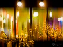 Lichter am Abend Café / ..........