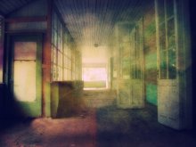 Morning in an abandoned camp ... / ***