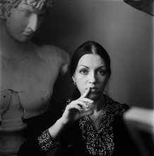Daria (Portrait mit Gips &quot;Gott&quot;) / .........