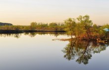 Morgen auf dem Fluss Nerl / ***