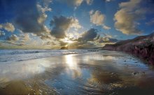 reflection of the sunset / ***