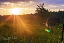 Schöner Sonnenuntergang ...... / ***