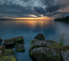 Gentle colors of the sunset / ***