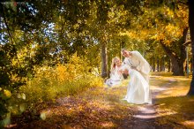 In the autumn park / ***