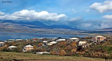 Iujnaia gruzia / Derevnia pod ozerom Faravani