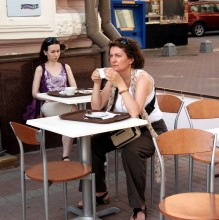 Tea alone. / ***