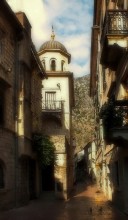 through the streets of the old town / ***