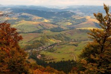 Mosaic Carpathians. / ***