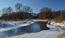 Evening on the river Plisa / ***
