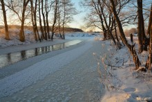 Eisiger Morgen / 25.01.2014